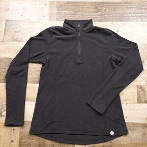 REI‎ Co-op Lightweight Fleece 1/4 Zip Pullover – Women's Size Small – Black